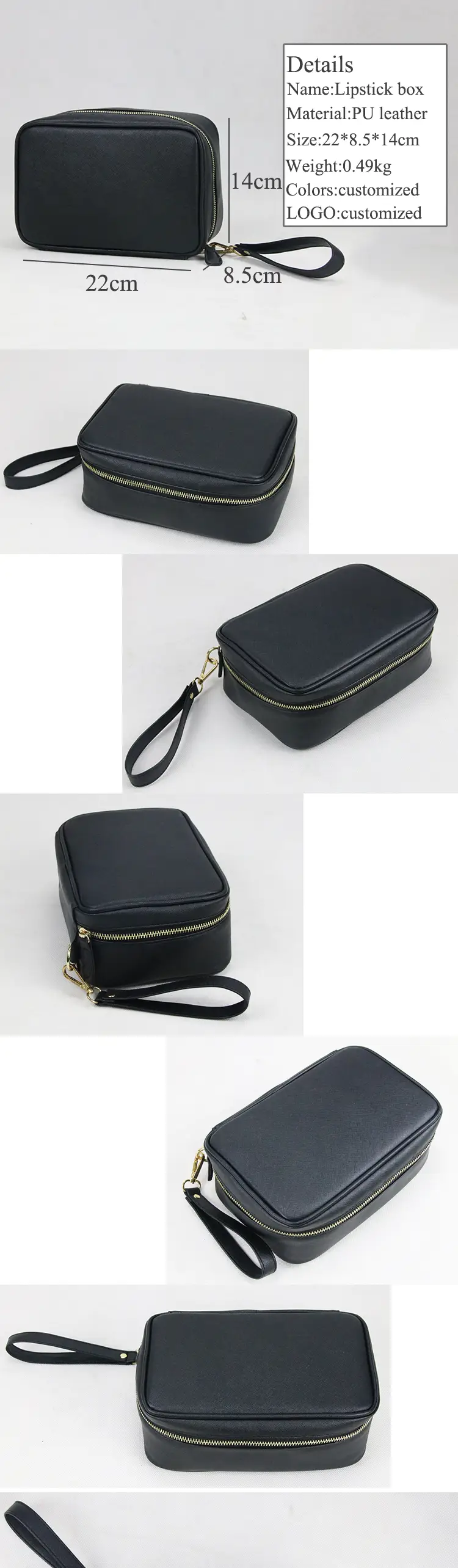 custom-black-pu-leather-travel-organizer (1)